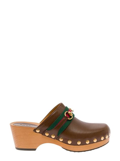 mules a talons gucci|gucci mules and clogs.